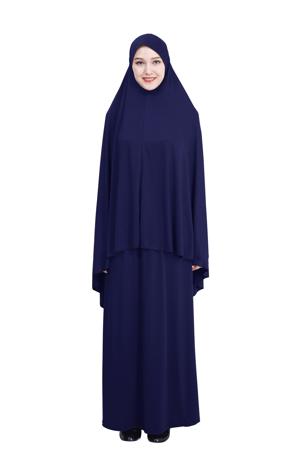 Muslim ladies hijab skirt suit prayer dress