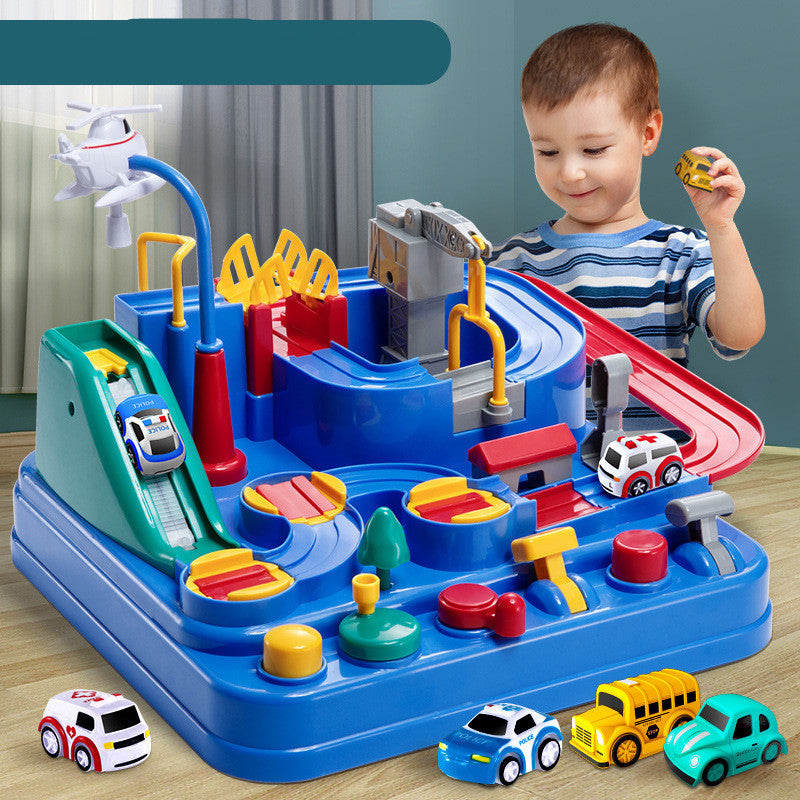 Children Toys For The Parking Lot Car Track Kids Toy.