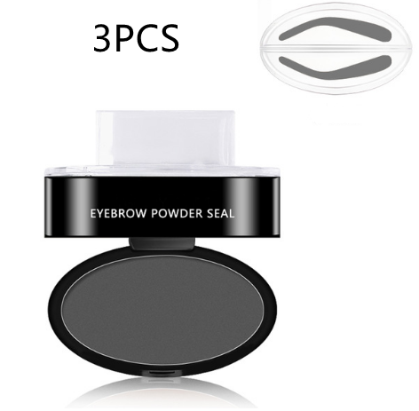 Eyebrow Powder Stamp Tint Stencil Kit Cosmetics Professional Makeup Waterproof Eye Brow Stamp Lift Eyebrow Enhancers Stencil Kit.