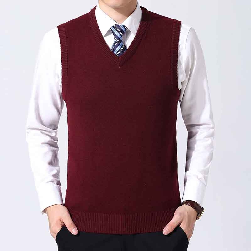 2022 High Quality New Autum Winter Fashion Brand Knit Sleeveless Vest Pullover Mens Casual Sweaters Designer Woolen Mans Clothes.